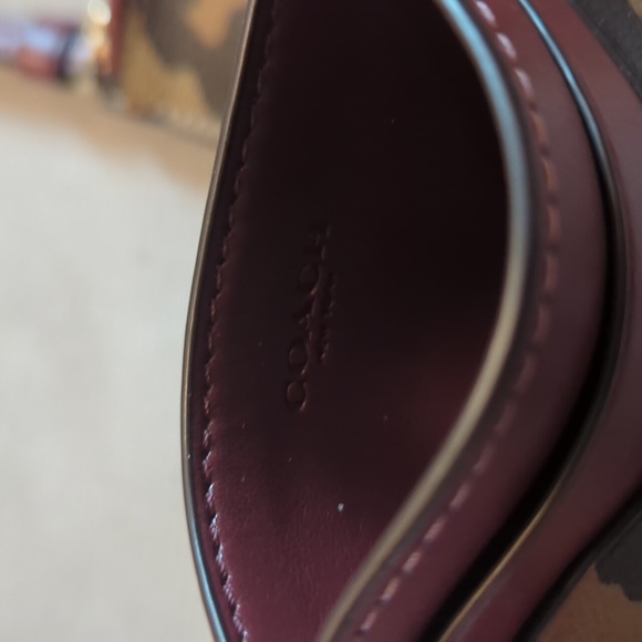 Leopard Coach Wristlet & Card Holder NWOT - Picture 3 of 4